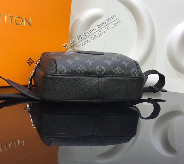 LOUIS VUITTON專櫃新款包包 路易威登Outdoor腰包 LV字母拉鏈款男胸包斜挎包  ydh4132